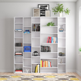 Giesa Tall Wide 224cm Cube Unit Bookcase