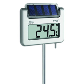 Avenue Digital Solar Garden Thermometer