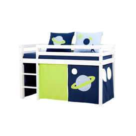 Basic Solid Wood Mid Sleeper Loft Bed by Hoppekids