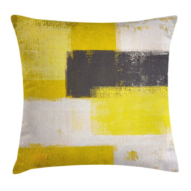 Valkyries Grunge Brushstrokes Outdoor Cushion Cover