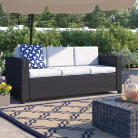 Kitts 185cm Wide Garden Sofa with Cushions