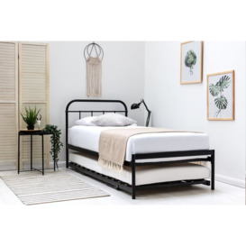 Cofield Single (3') Steel Guest Bed with Trundle