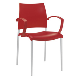 Naseem Stacking Patio Dining Armchair