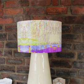 London Eye Tree Drops Cotton Drum Lamp Shade