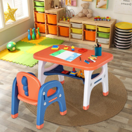 Bratton Kids 5 Piece Rectangular Indoor and Chair Set