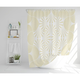 Kesha Polyester Shower Curtain Set