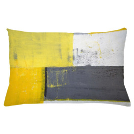 Bendiks Pale Squares Outdoor Cushion Cover