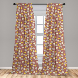 Bulat Funny Mouse Room Darkening Curtains