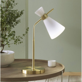 Bryton 60cm Arched Table Lamp