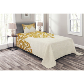Reanna Medieval Baroque Bedspread Set with Pillow Shams