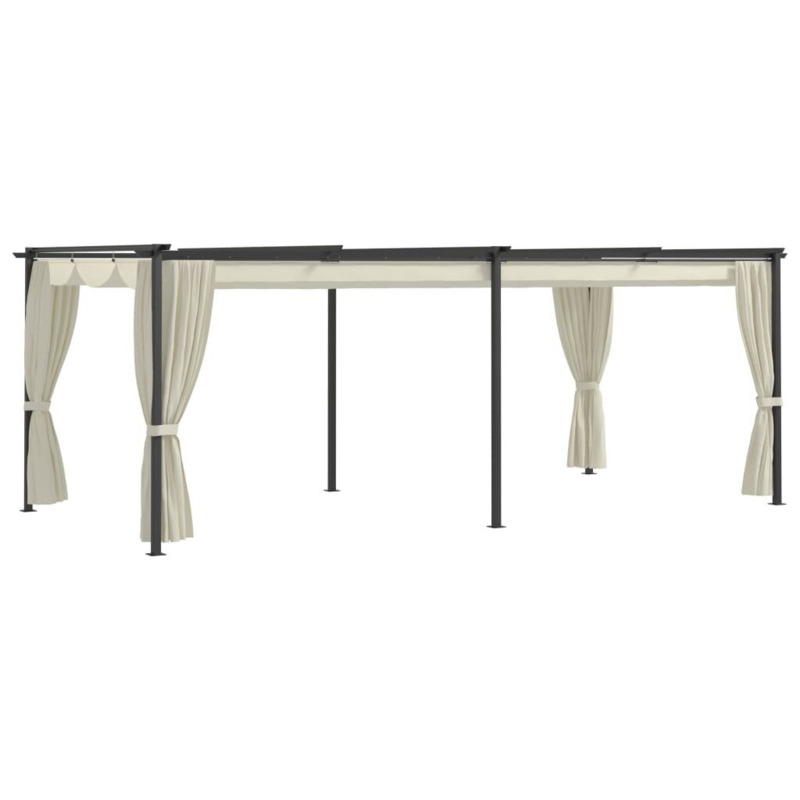 Checkers 6m x 3m Steel Patio Gazebo by Wayfair