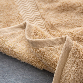 Towel Set 6 Piece Zero Twist Solid Ultra Soft Absorbant 500 GSM Fade Resistant 100% Egyptian-Quality Cotton Bath Towel Set Hand Towel Face Towel
