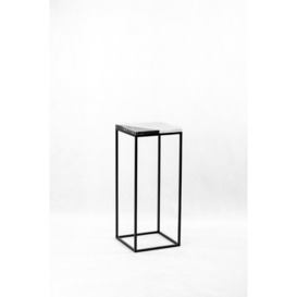 Square Marble Plant Stand