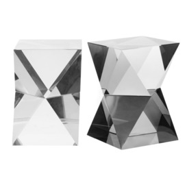 Carrie Crystal Bookends