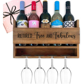Gifts For Women Like Our Retired, Free And Fabulous Wine Rack, Are Fun Retired Gifts For Women, Memorable Wine Gifts, And Female Retirement Gifts