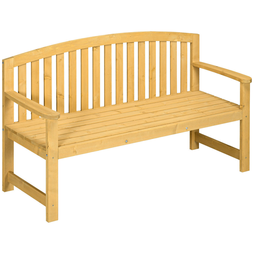 Boba Wooden Traditional Bench by Wayfair | ufurnish.com
