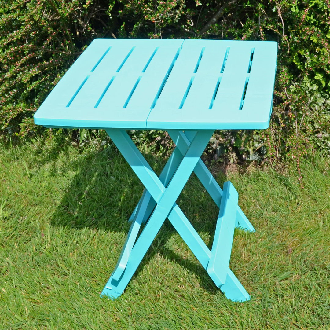 Landaff Rectangular 44Cm L Outdoor Side Table by Wayfair | ufurnish.com