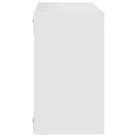 Vidaxl Wall Cube Shelves 4 Pcs White 26X15x26 Cm