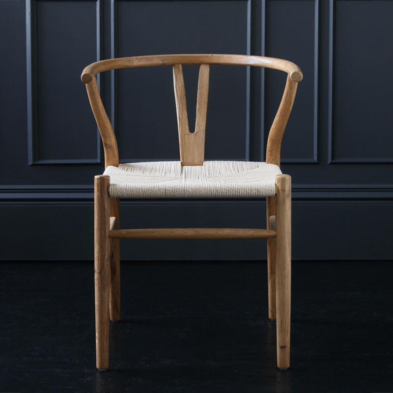 Wishbone Inspired Inspired Chair Wishbone Inspired Dining Chair Natural Seat Ashy Oak