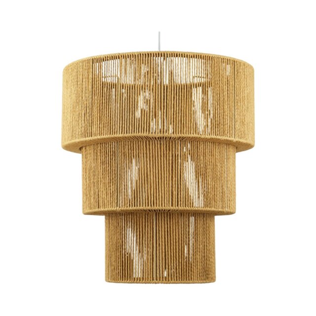 3 Tier Rope Shade Brown by Wilko | ufurnish.com