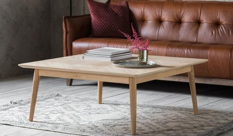 Gallery Direct Milano Oak Scandi Coffee Table by Olivia's