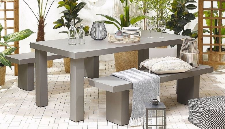 Lauge Stone Dining Table By Wayfair