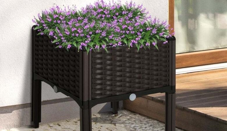 Plastic Garden Planter Box - By Garden Chic
