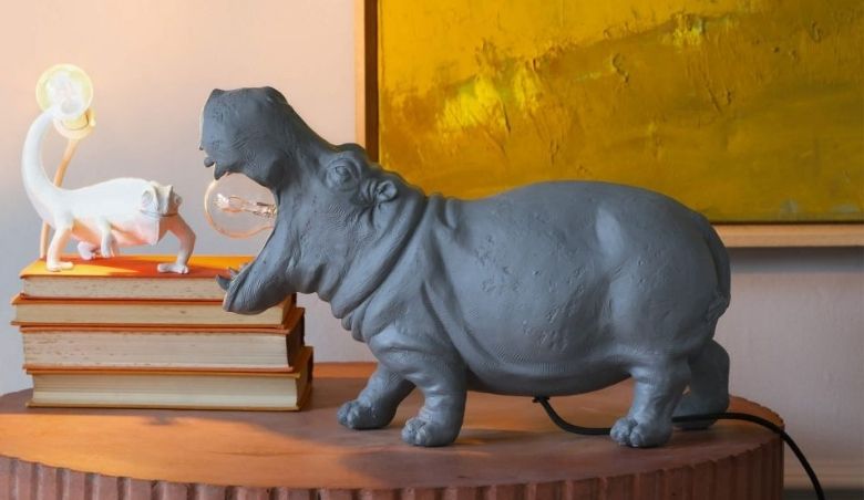 Hendrick Hippo Table Lamp by Graham & Green