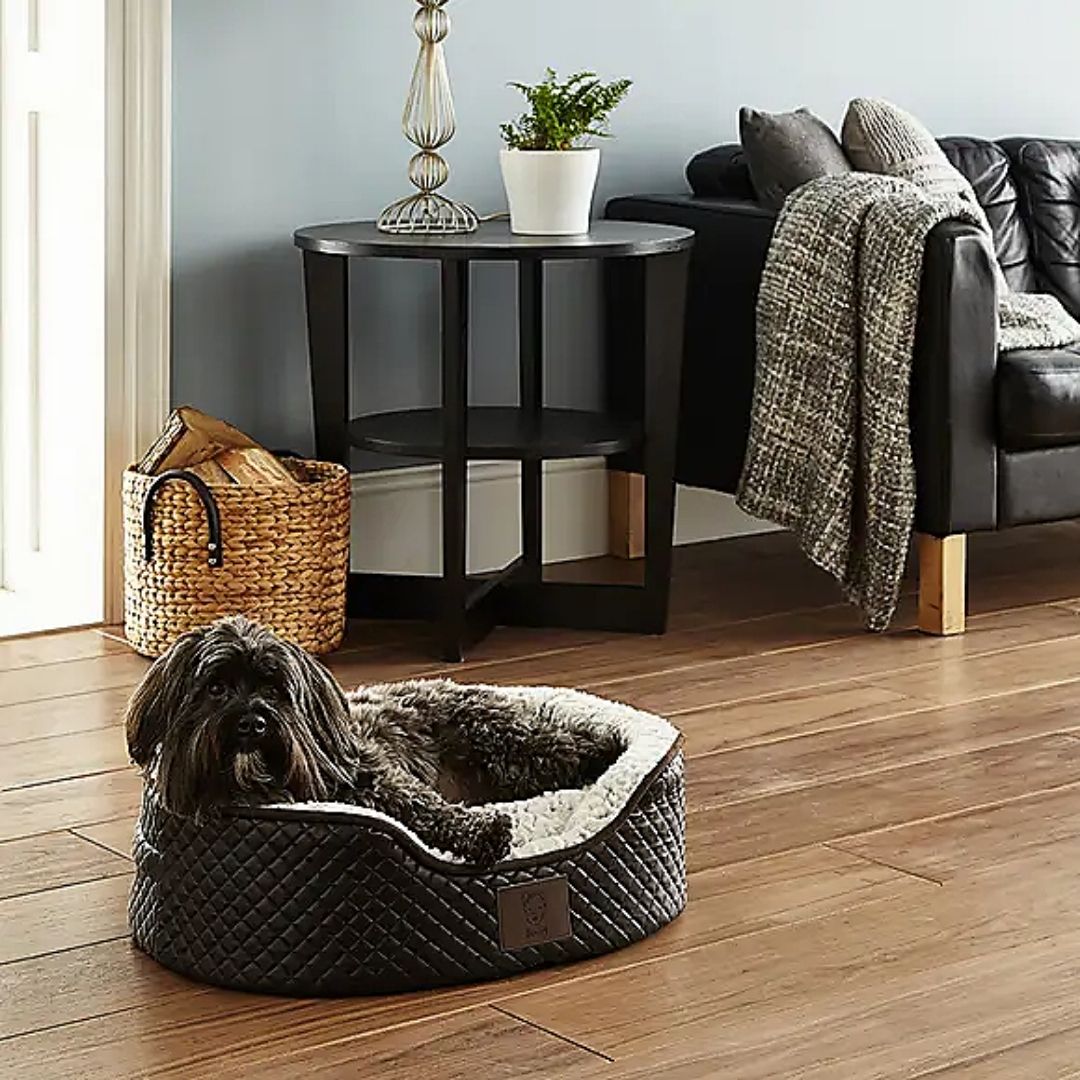 Quilted Dog Bed by Dunelm