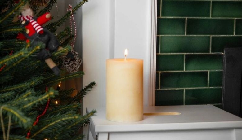 Vanilla Scented Pillar Candle by Wayfair