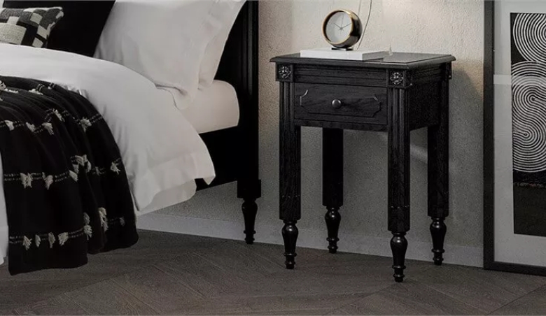 Casterton Bedside Table By Feather & Black
