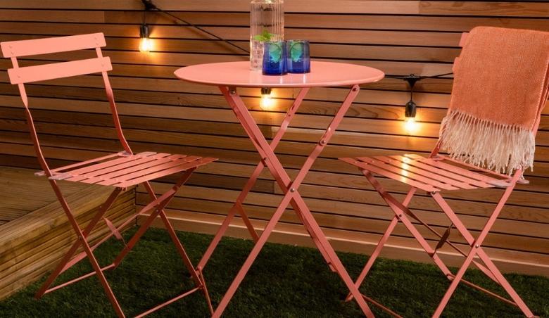 wayfair metal garden chairs
