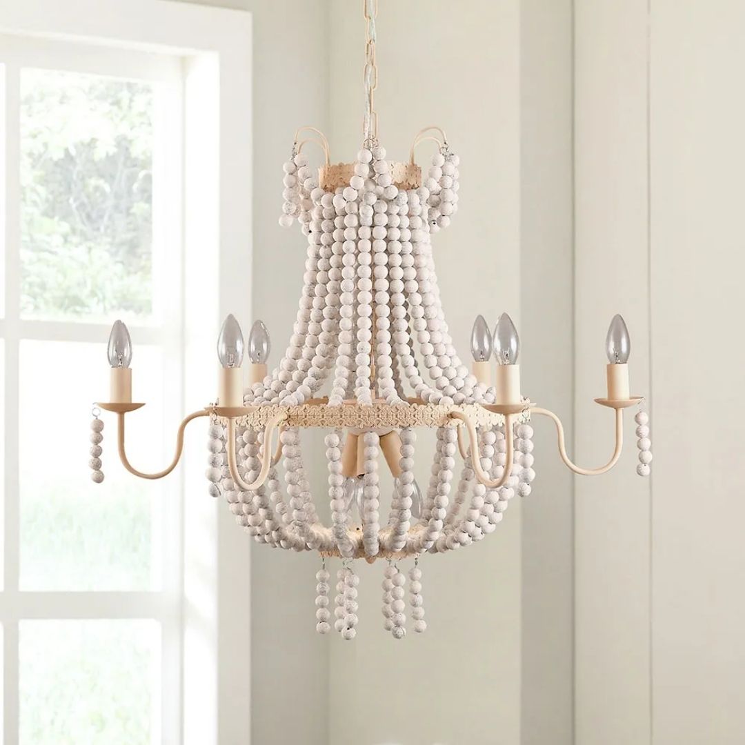 Regas Classic Beaded Chandelier by Homary