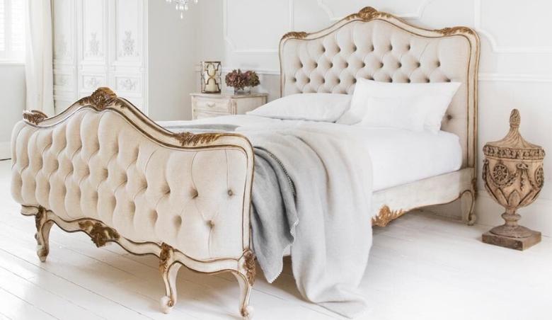 Handmade French Emperor Bed by French Bedroom