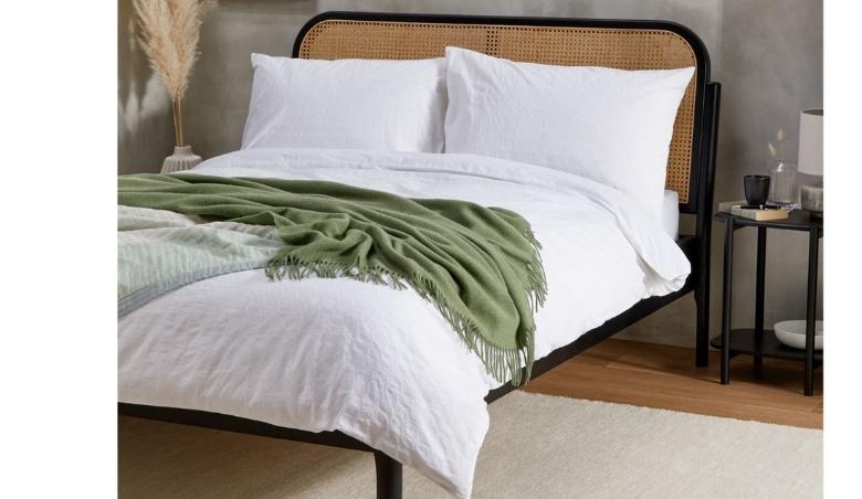 Stepped Waffle Duvet Cover Set by John Lewis & Partners