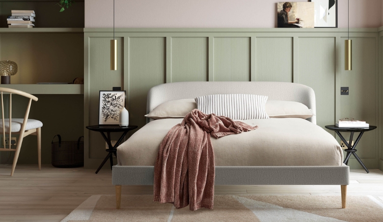 Cambourne Bed in Natural by Feather & Black