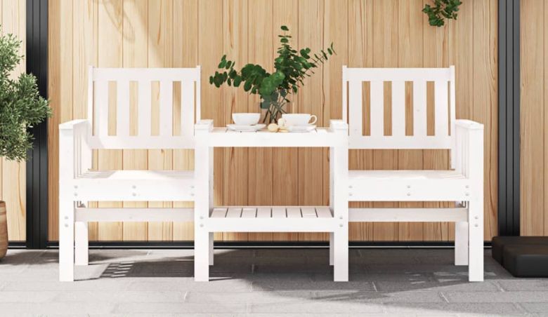 Wooden Garden Bench by Wayfair
