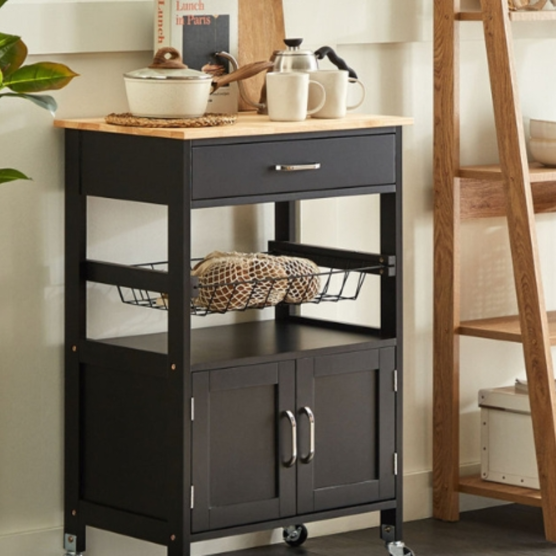 Benefits of a Slim Kitchen Trolley on Wheels Enhancing Kitchen Functionality