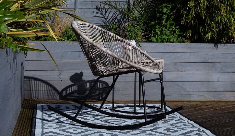 Zanzibar Garden Rocking Chair by Wensum by Cherry Lane Garden Centres