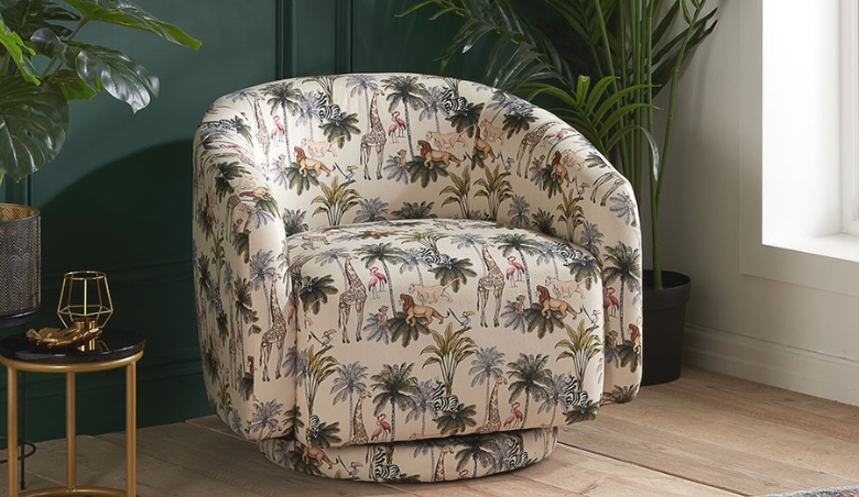 Disney - The Lion King Accent Swivel Chair by Happy Beds