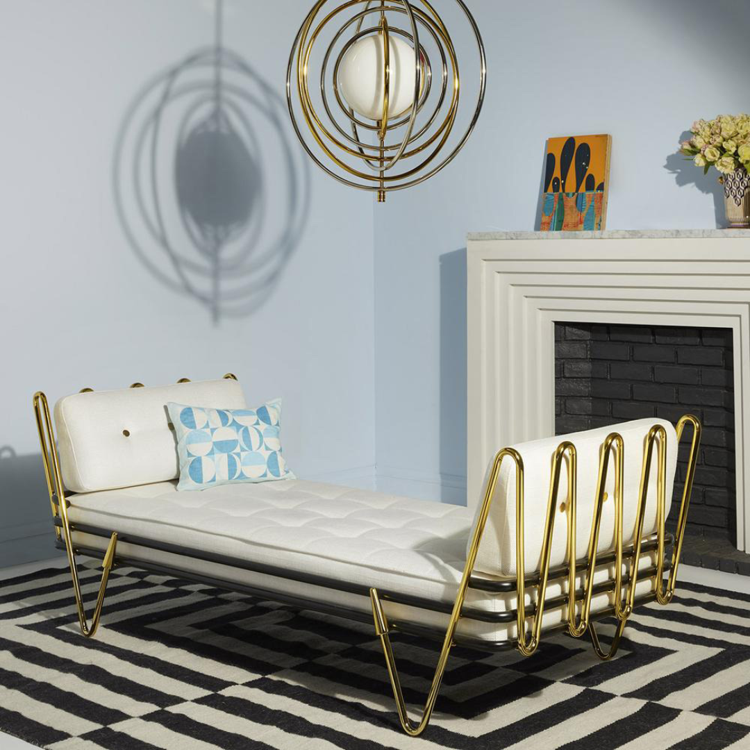 Jonathan Adler Maxime Daybed Sweetpea & Willow logo By Sweetpea & Willow