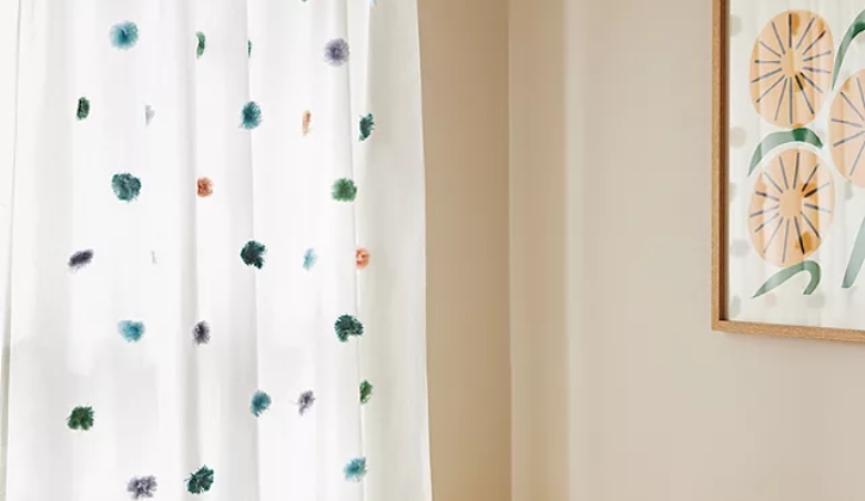 Slot Top Curtains from John Lewis available via ufurnish.com