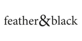 Feather & Black logo homepage