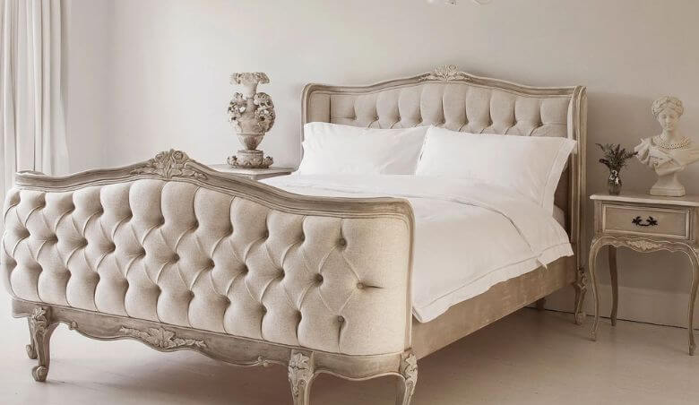 French Bedroom Antique French bed