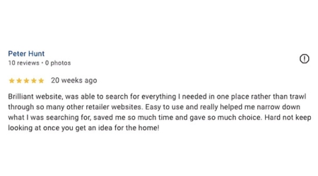 Peter Hunt Google Reviews