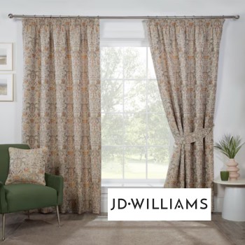 Pencil Pleat Curtains from JD Williams
