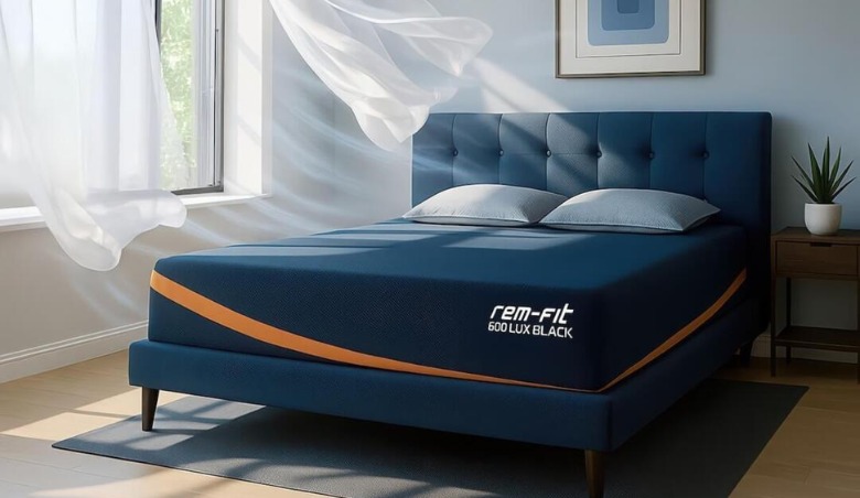 REM-Fit 600 Lux Black mattress