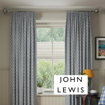 Pencil Pleat Curtains from John Lewis