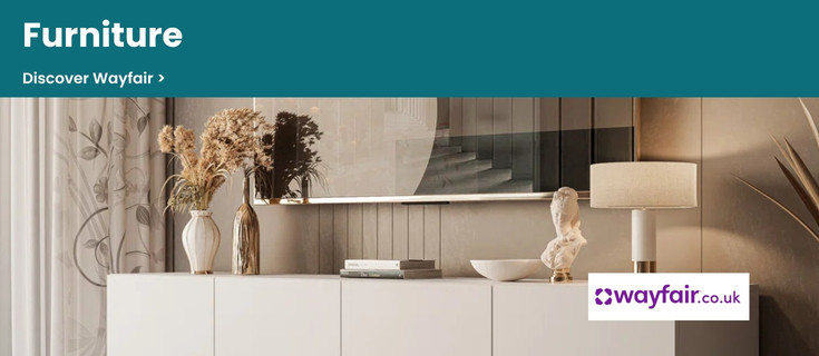 Wayfair Furniture Top Banner