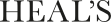 Heal's logo